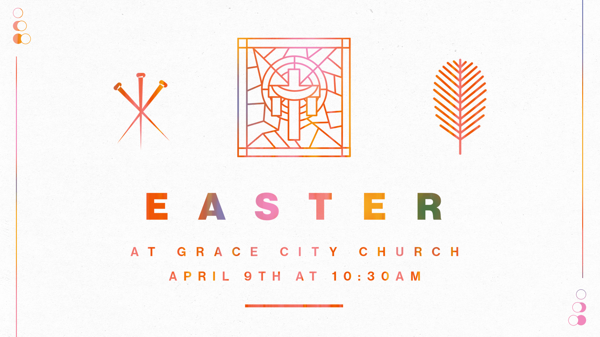 easter at grace city april 9 at 10:30am