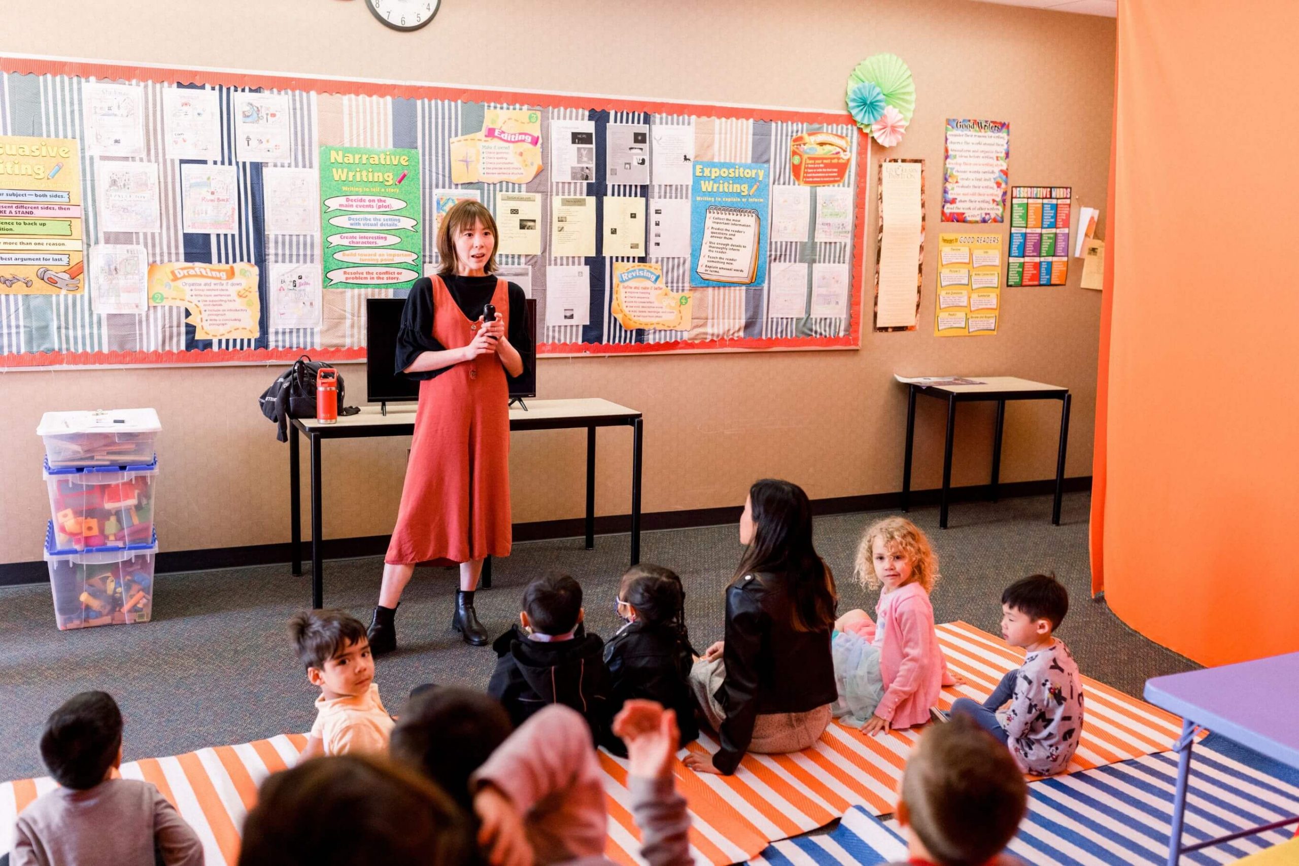 sunday school in classroom